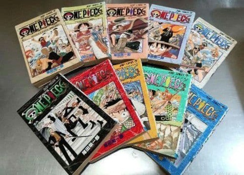 One Piece Vol 1-10 Set All 1st First Edition Manga Japanese Eiichiro Oda 1997