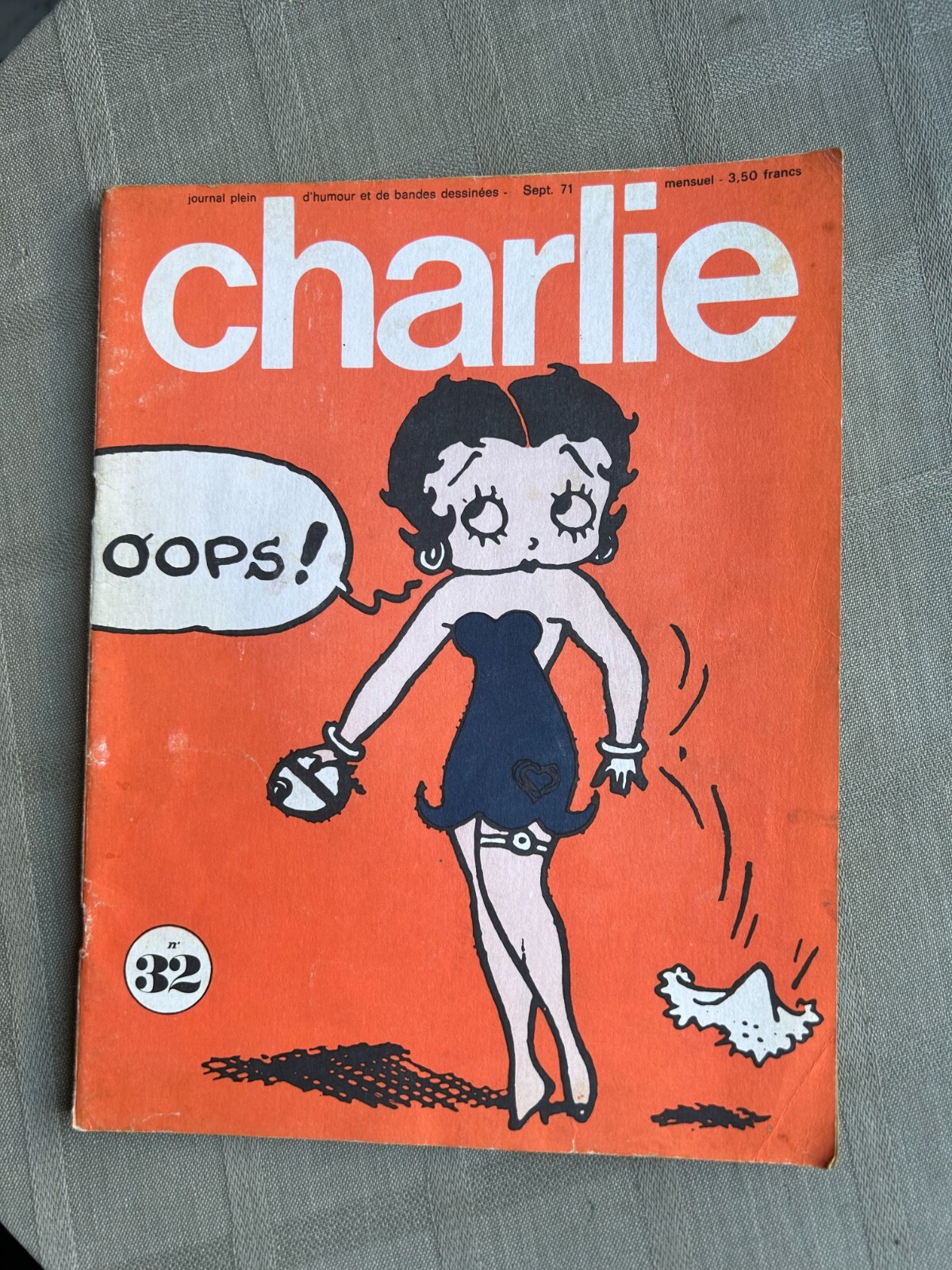 Charlie Mensile N°32 Settembre 1971 In Buone Condizioni