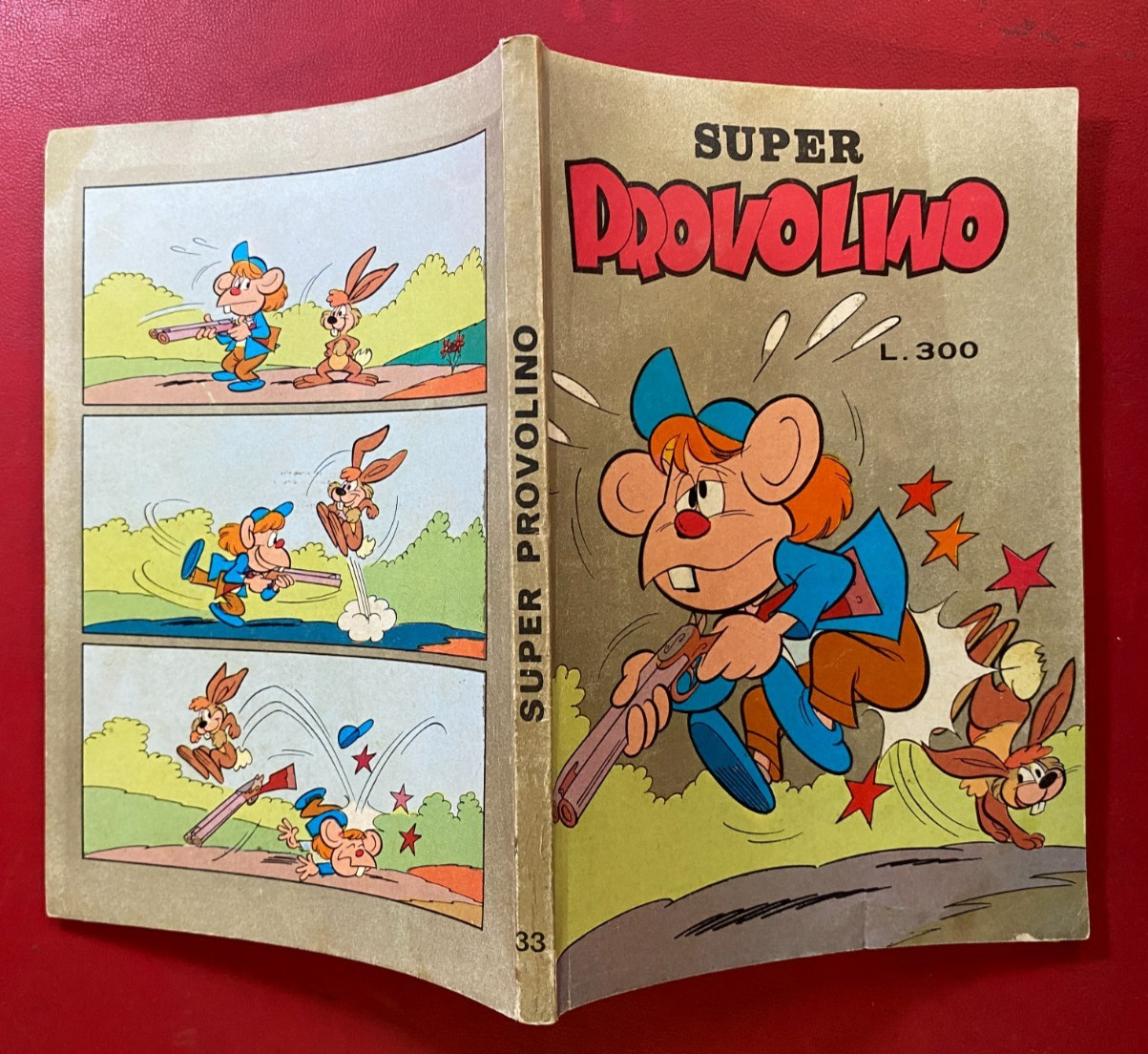 SUPER PROVOLINO n. 33 Ed. Metro (1976) Fumetto QS OTTIMO