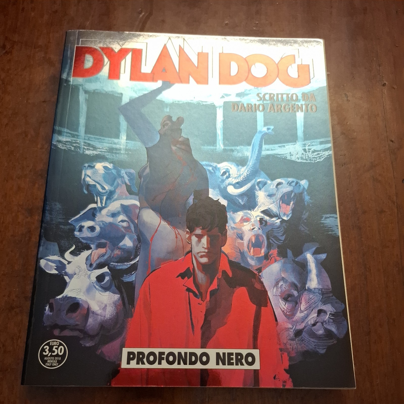 Dylan Dog n. 383 Profondo Nero  Dario Argento 