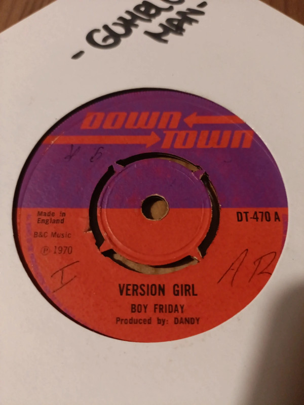 Vinilo Dandy Livingstone Reggae Rocksteady Ska 7"