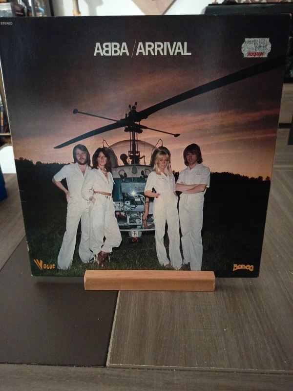 Album vinyle d'Abba, arrival