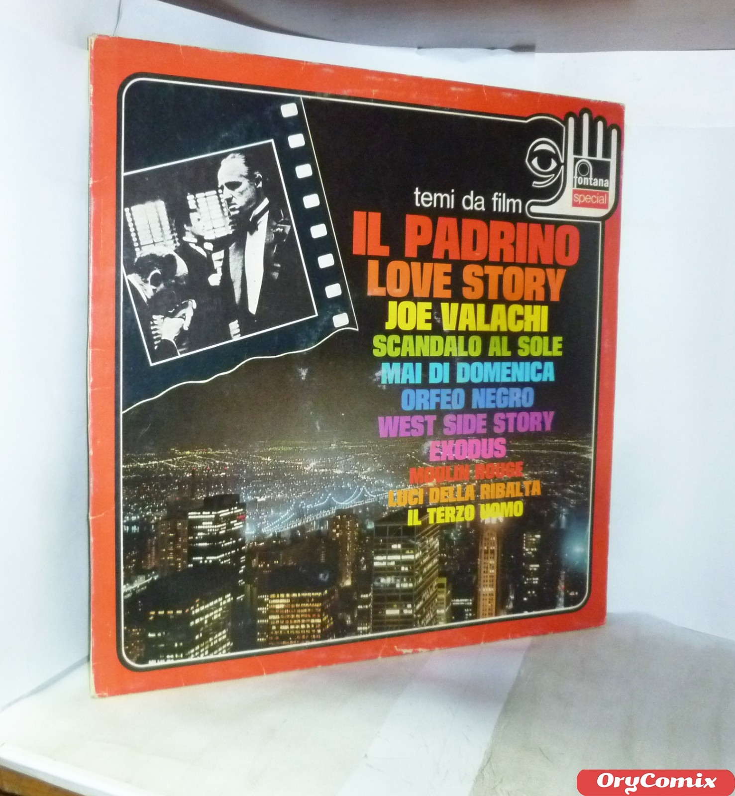 TEMI DA FILM - IL PADRINO - LOVE STORY - VINILE LP 12" POLLICI 33 GIRI RPM BUONO