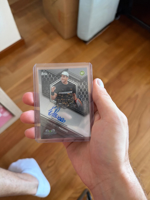 Francesco Passaro auto tennis
