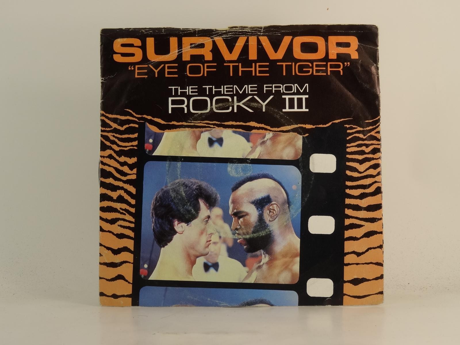 SURVIVOR EYE OF THE TIGER (5) (78) 2 Track 7" Single including Picture Sleeve SC