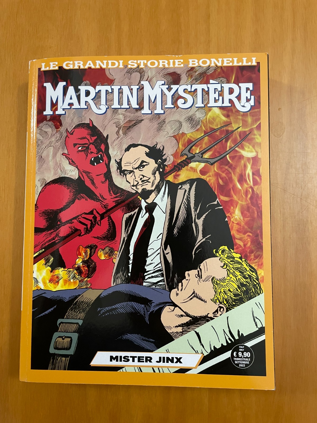 A. Castelli, G, Freghieri, Martin Mystere. Mister Jink, SBE, 2022