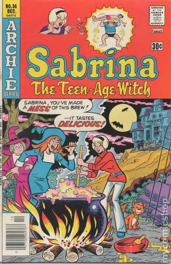 Sabrina the Teenage Witch #36 VG 4.0 1976 Stock Image Low Grade