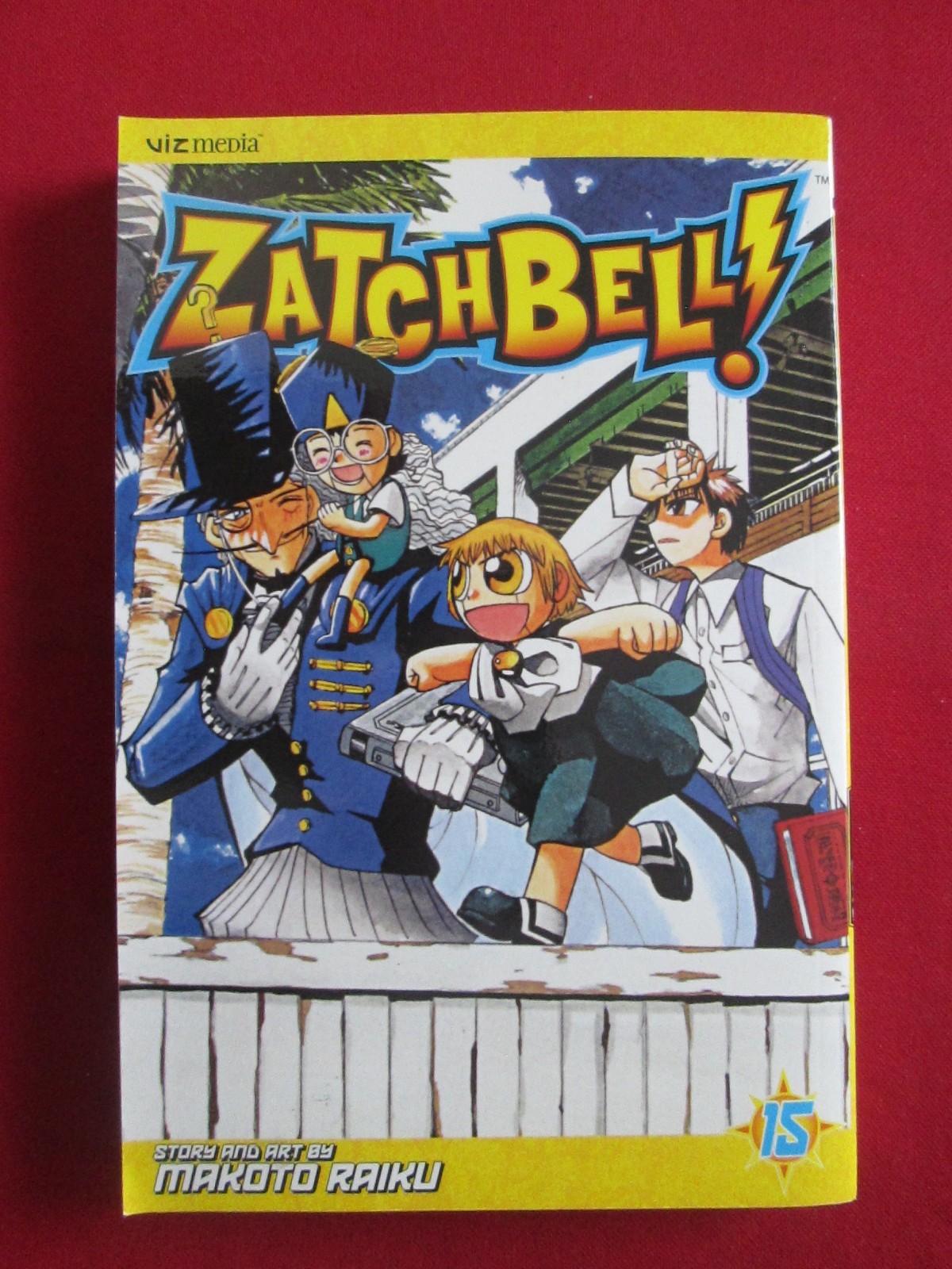 Zatch Bell Manga Volume Vol 15 Viz Media Makoto Raiku