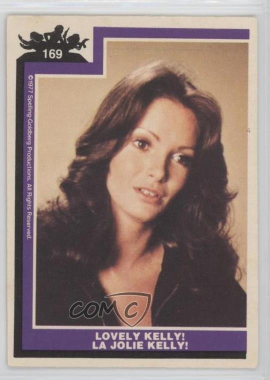 1977 O-Pee-Chee Charlie's Angels Bilingual Front & Back Lovely Kelly! #169 0t5