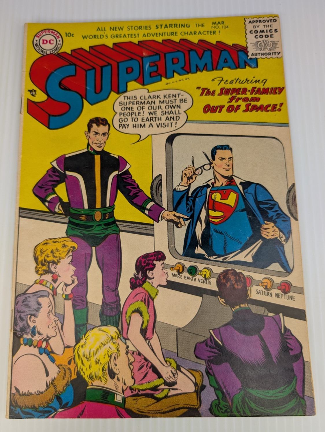 Superman #104 (1956 DC Comics)