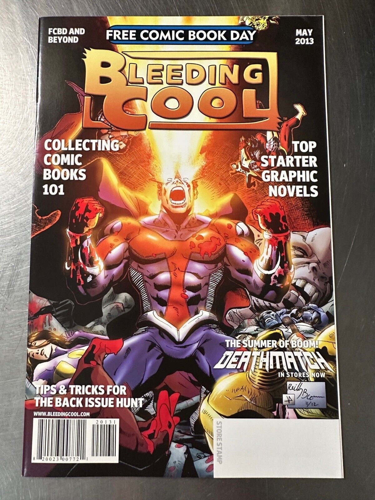 Bleeding Cool Summer Of The Boom! Deathmatch 2013 Used Condition Comic Book