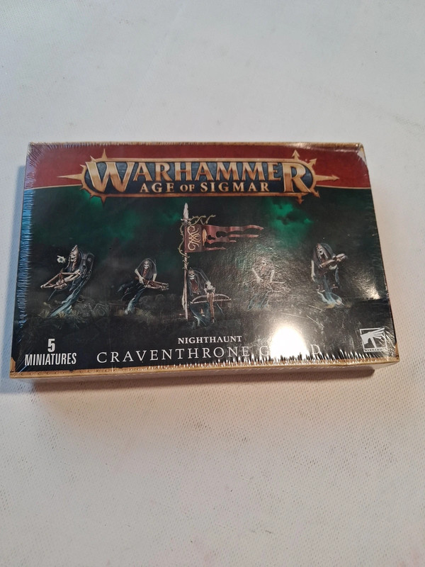 Warhammer AOS Nighthaunt. Craventhrone guard. Gardes veules trone
