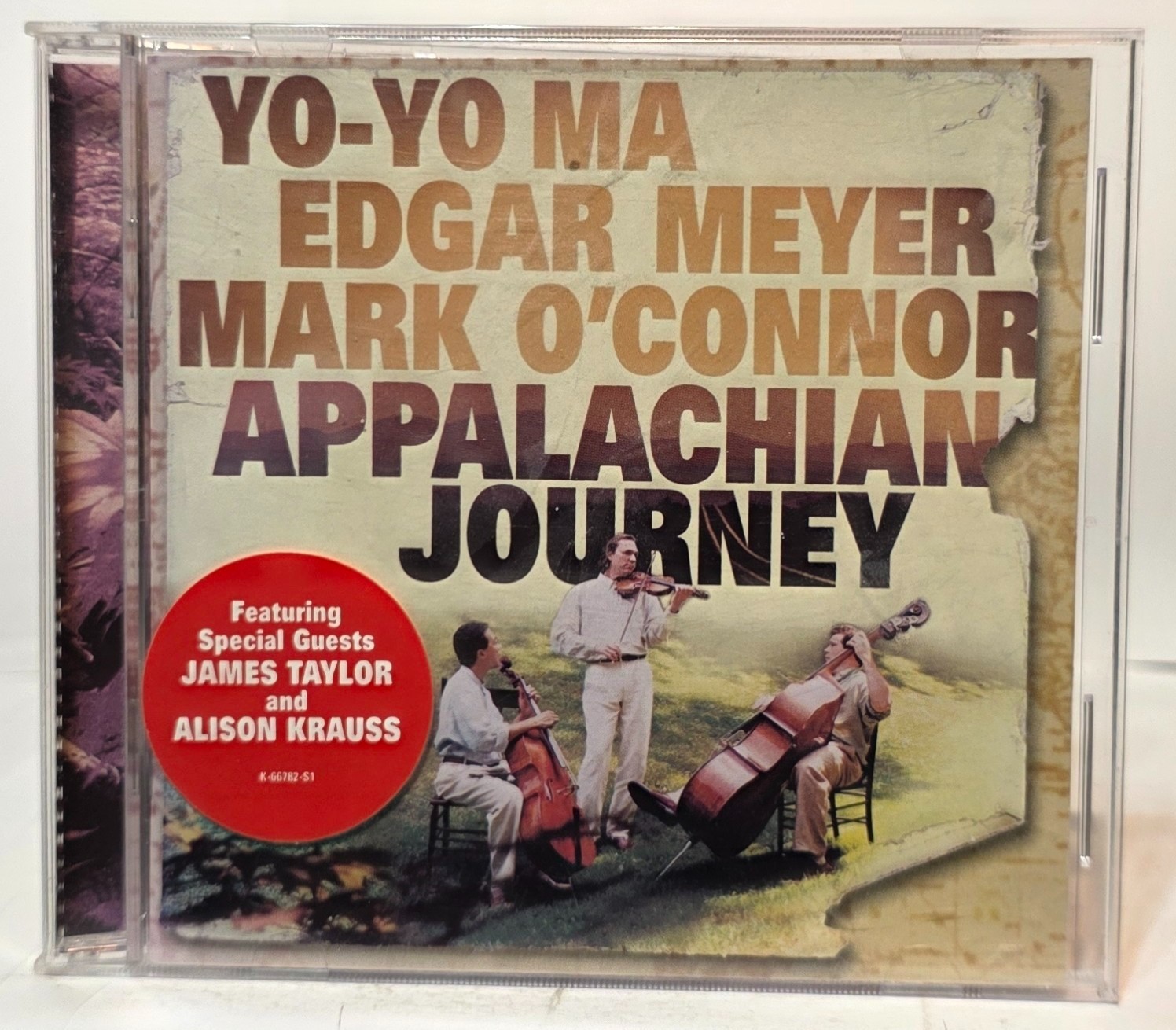 Yo-Yo Ma, Edgar Meyer,  Mark O'Connor : Appalachian Journey  CD  NICE !