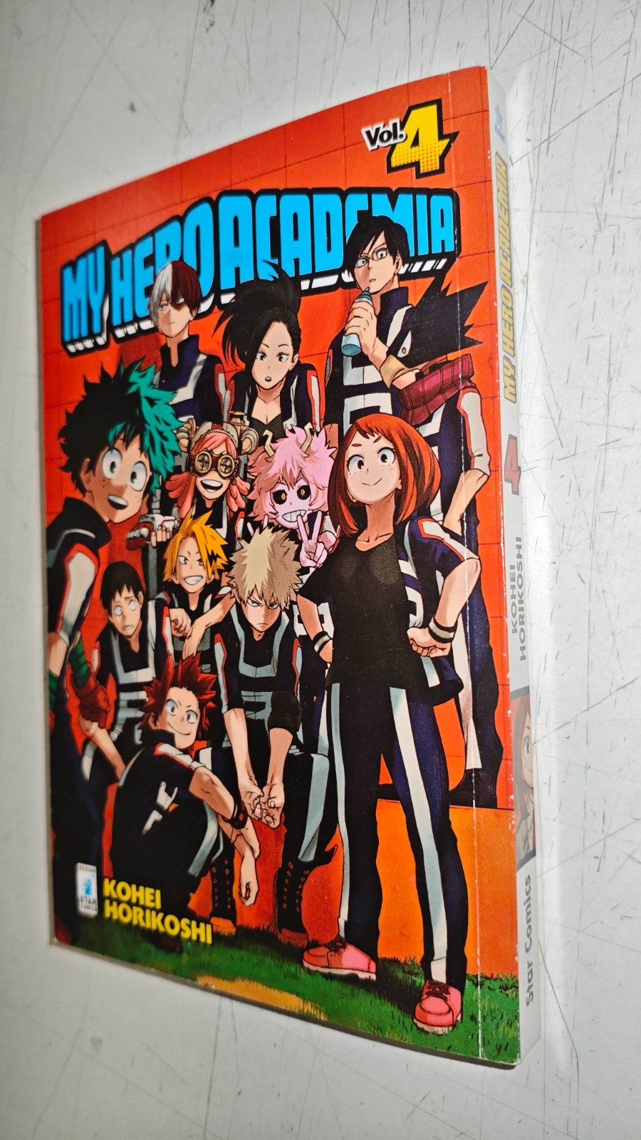 MY HERO ACADEMIA #  4 - Kohei Horikoshi - STAR COMICS - MNX2 b