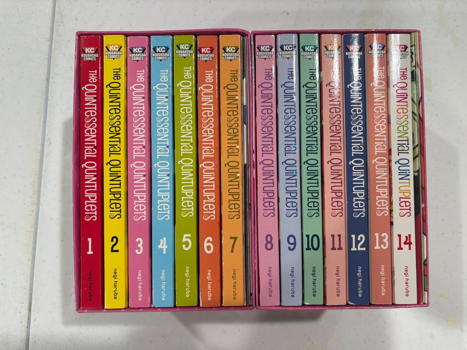 Quintessential Quintuplets Manga Box Set 1 e 2 (Set Completo)