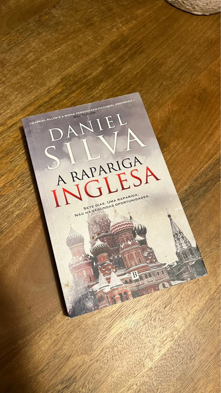 Livro A Rapariga Inglesa Daniel Silva