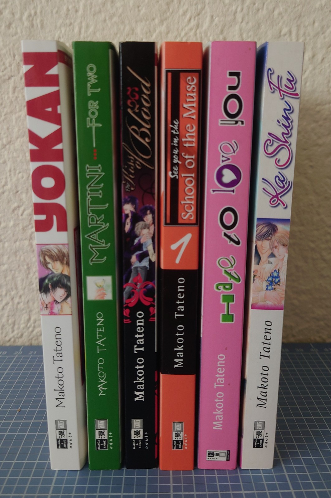 6x Makoto Tateno Manga Shounen Ai Boys Love Egmont Manga Anime Italiano