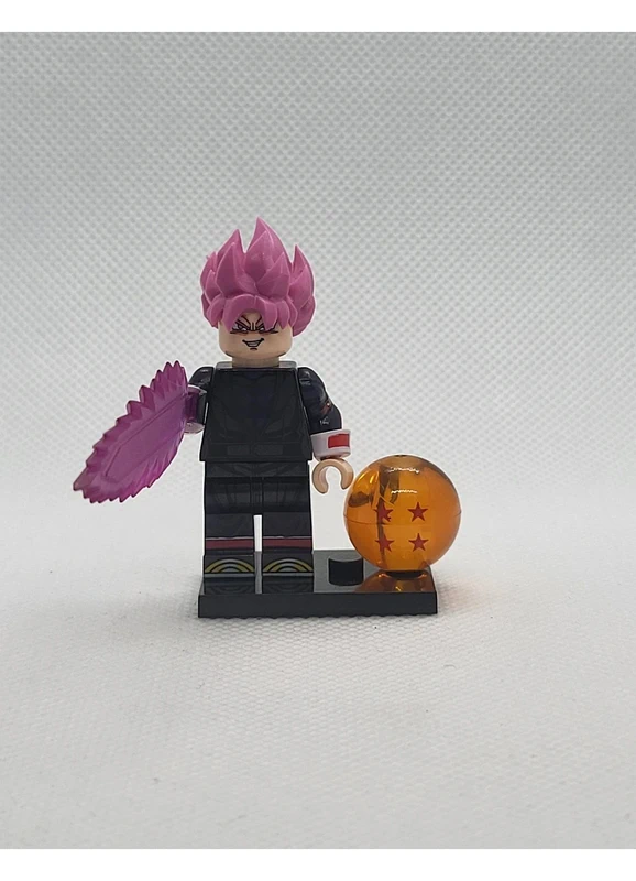 Personnage type Lego - Goku Black (Lego-style character - Dragon Ball Super - Goku Black)