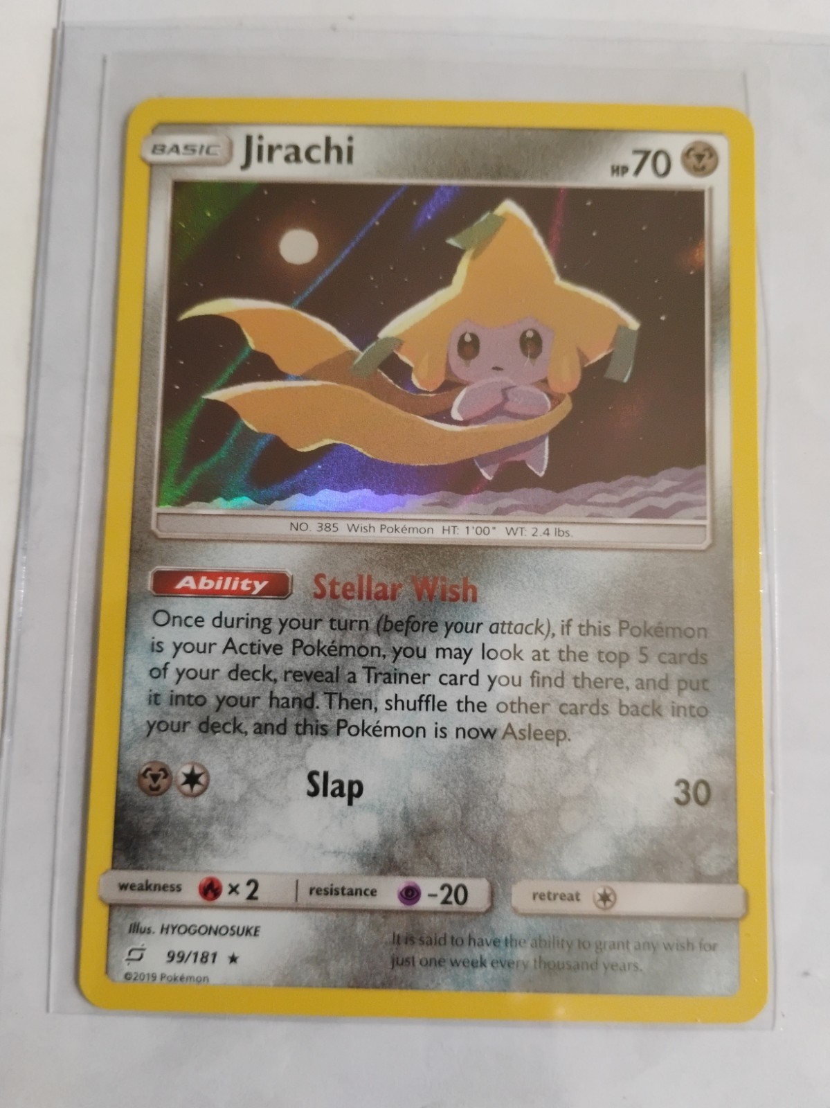Jirachi 99/181 Sm-Team Up Holo