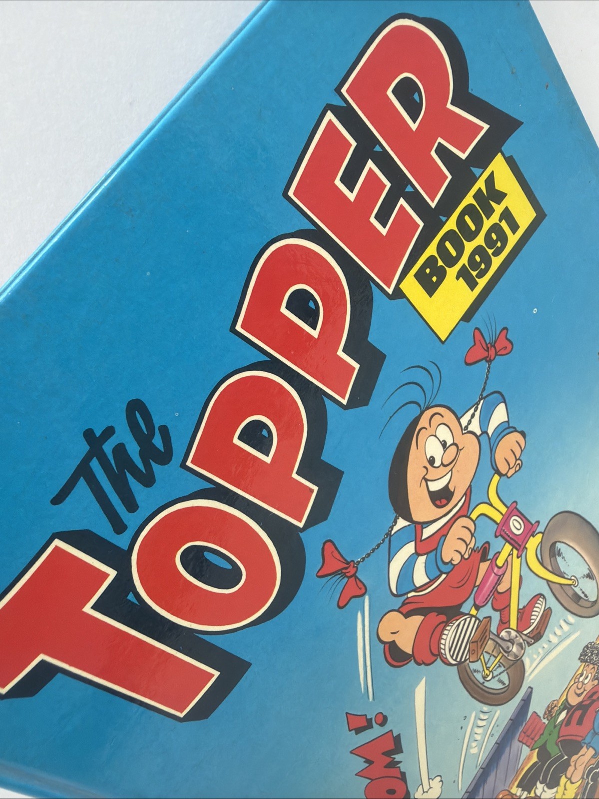 THE TOPPER BOOK 1991 - CHRISTMAS ANNUAL  - Vintage 90s Comics /Retro Gifts