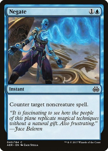 Negate x4 NM MTG Aether Revolt [AER] Blue Instant Counter Near Mint Regular 4x