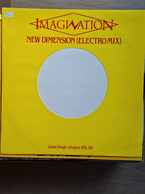 Imagination New Dimension Vinyl (12", Maxi-Single, 45 RPM) 1983