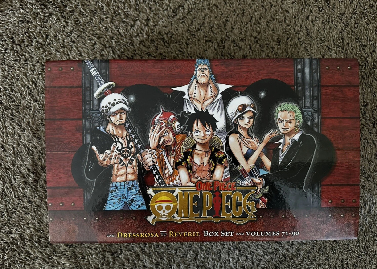 One Piece Box Set 4 Vol. 71-90 Dressrosa to Reverie Manga