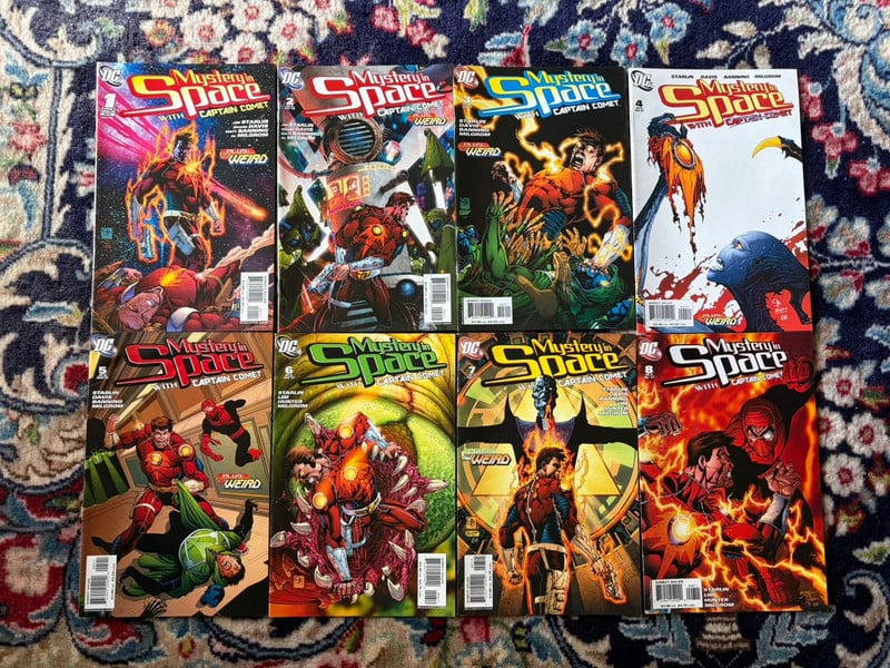 Mystery in Space 1-8 - Vol 2 - Jim Starlin - Shane Davis - DC Comics - Completa