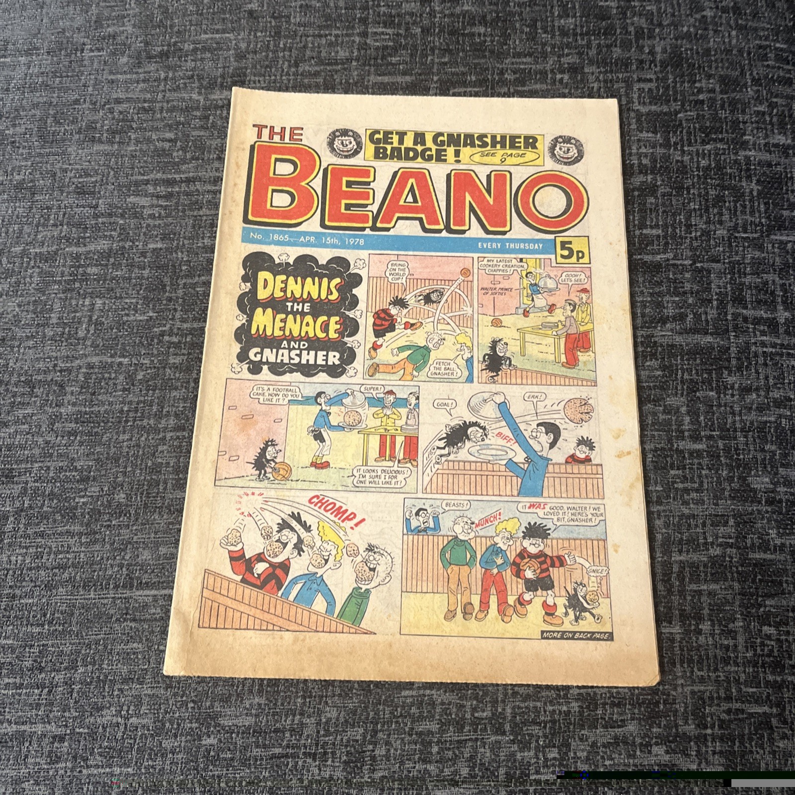 Beano Comic - #1865 - 15 April 1978