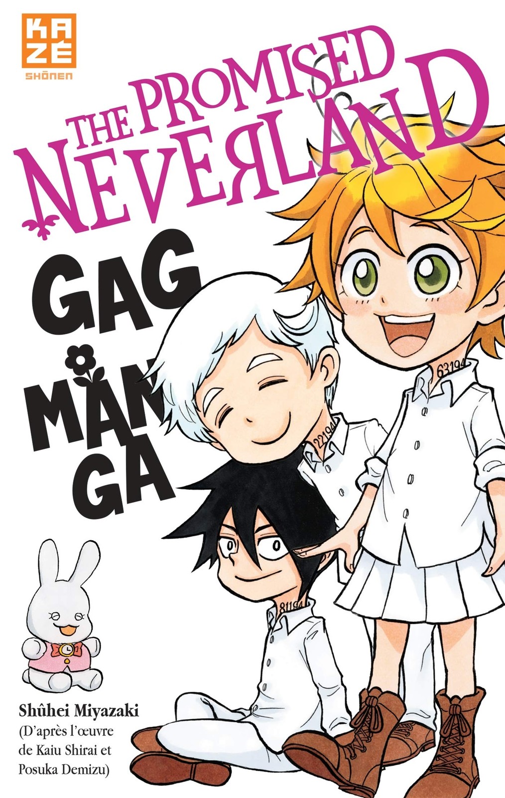 KAZÉ The Promised Neverland  Gag Manga (French) by Kaiu Shirai, Shûhei Miyazaki