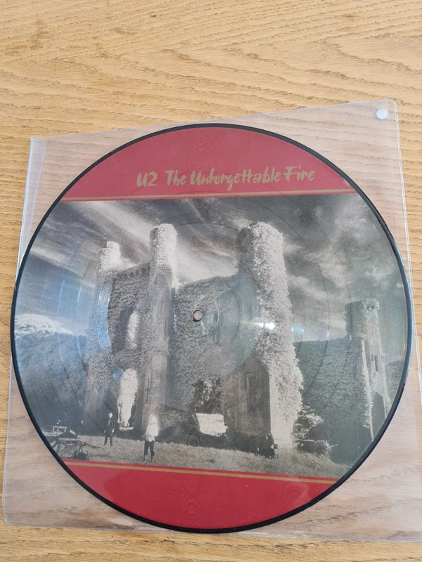 U2 The Unforgettable Fire Album Picture Disc Island Limited