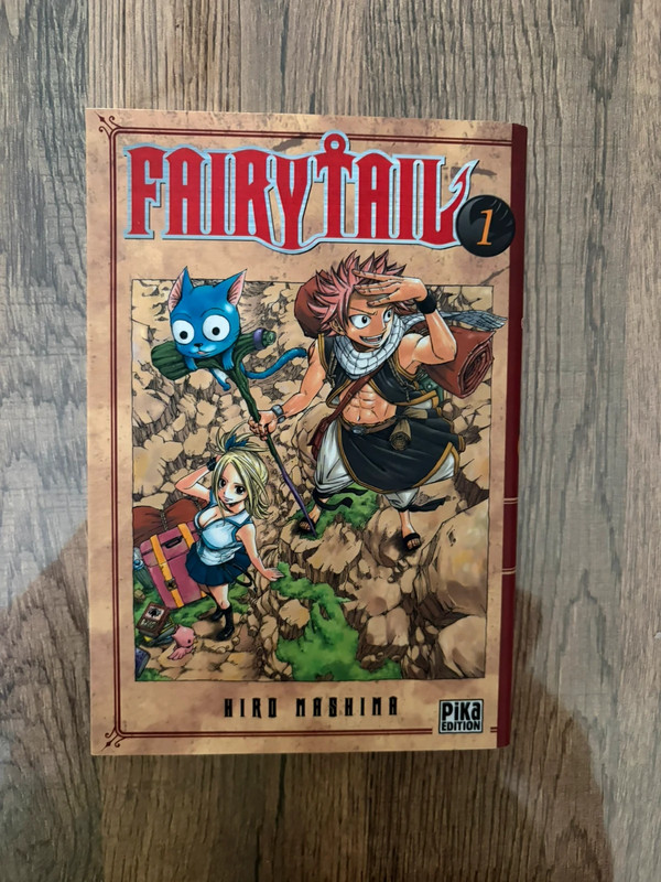 Lot de mangas Fairy Tail