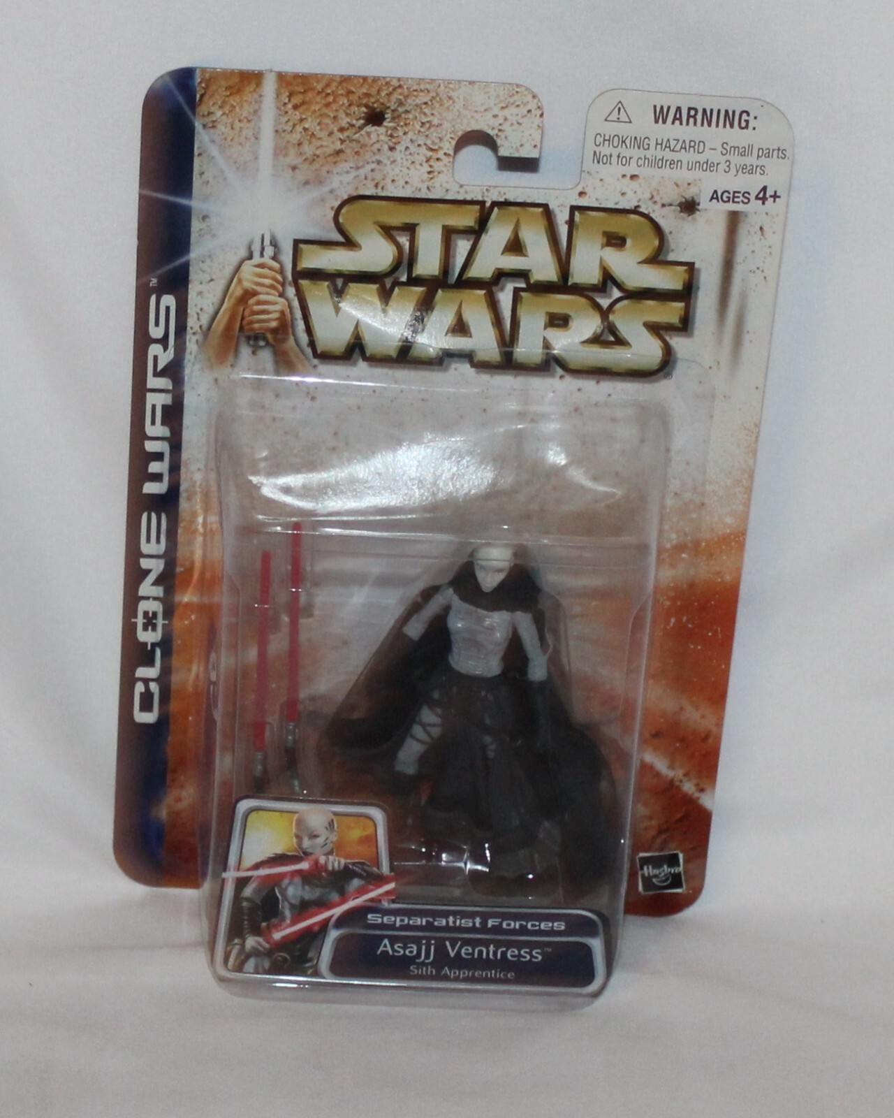 Star Wars Clone Wars Forze Separatiste Asajj Ventress Hasbro 2003 Nuovo