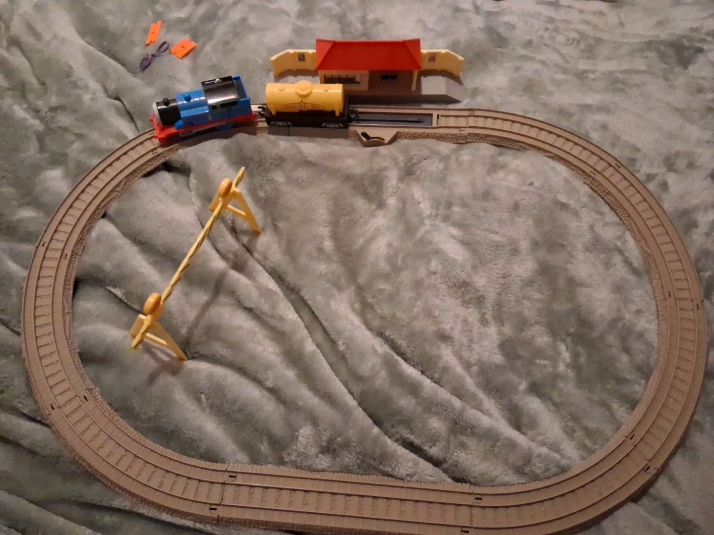 LOWER TIDMOUTH station platform thomas Collectible TRACKMASTER tracks train