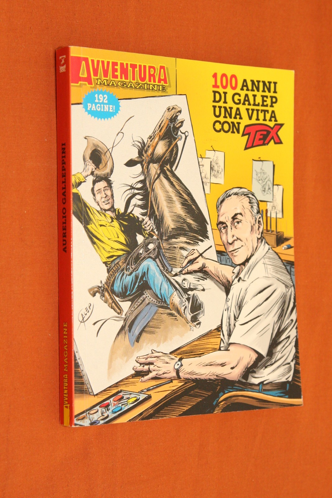 AVVENTURA MAGAZINE 100 ANNI DI GALEP UNA VITA CON TEX