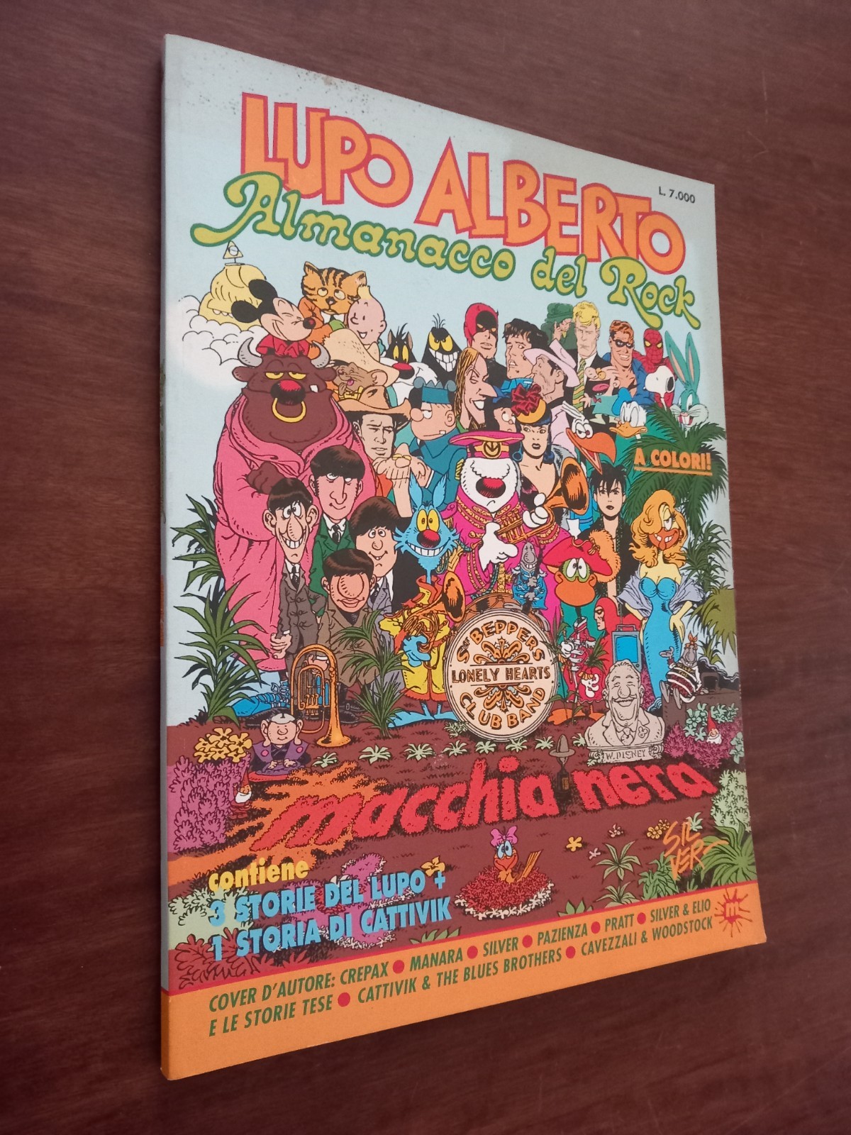 E1 FUMETTO LUPO ALBERTO ALMANACCO DEL ROCK 1993 OTTIMO CVPGA