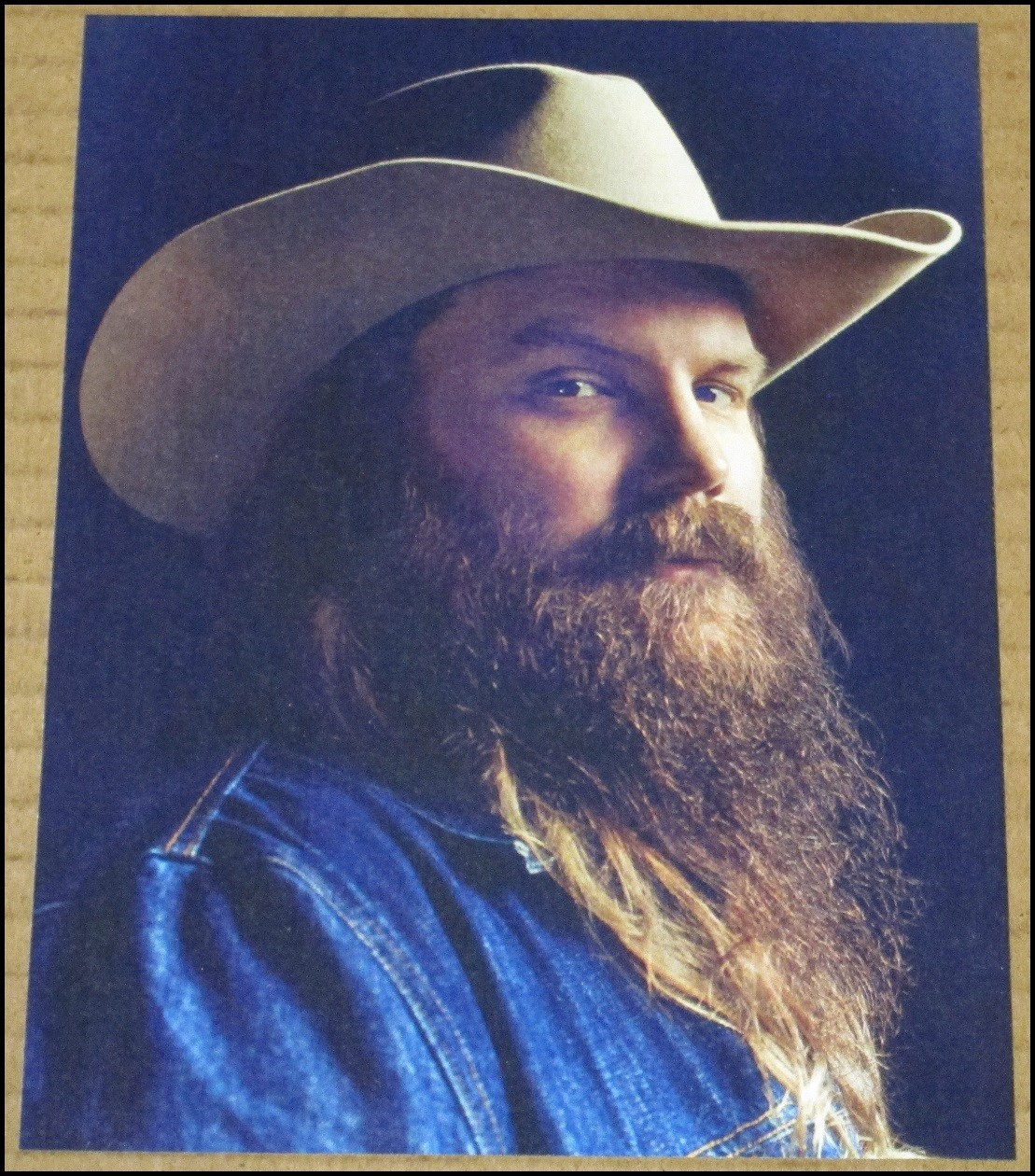 2017 Chris Stapleton Magazine Clipping Photo 5"x6.5" Country Music Singer ACM