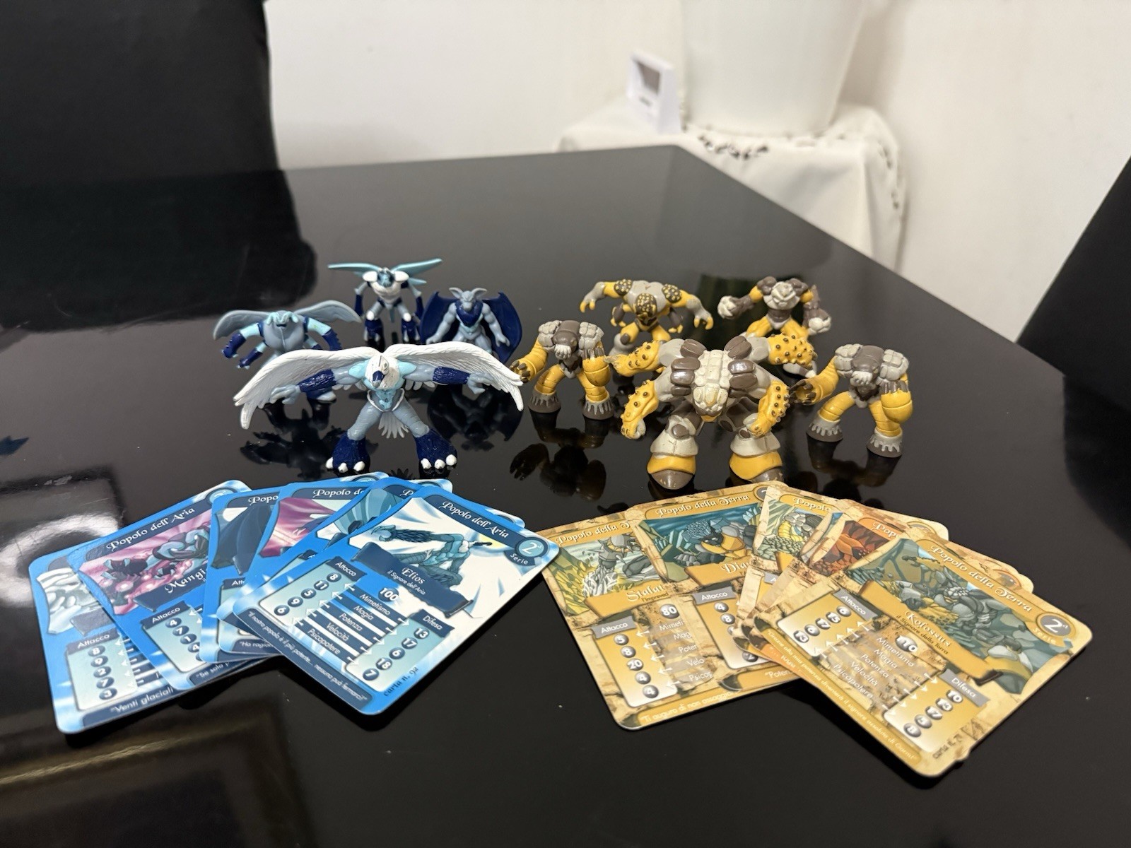 Lotto misto action figure gormiti giochi preziosi 2° Serie terra/ aria +carte