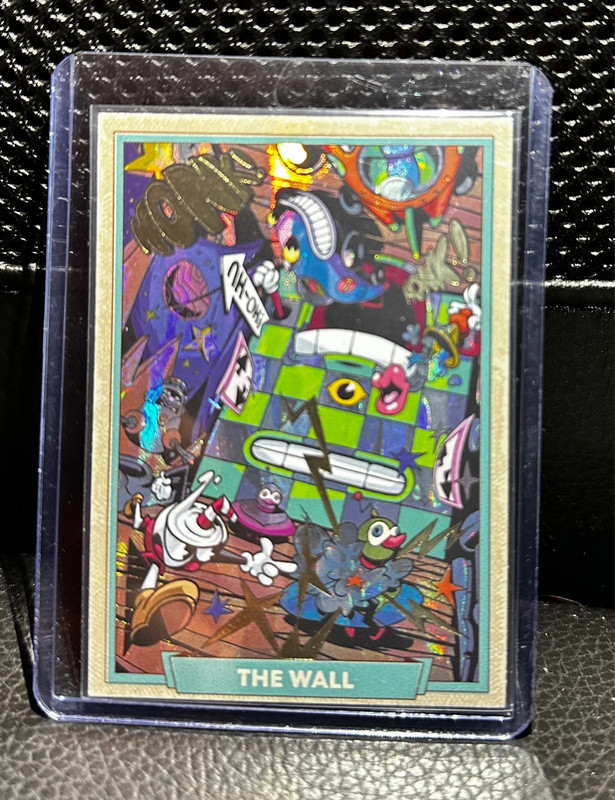 Cuphead out of the cards the wall 108/160 numerata a 19/100 ultrarara