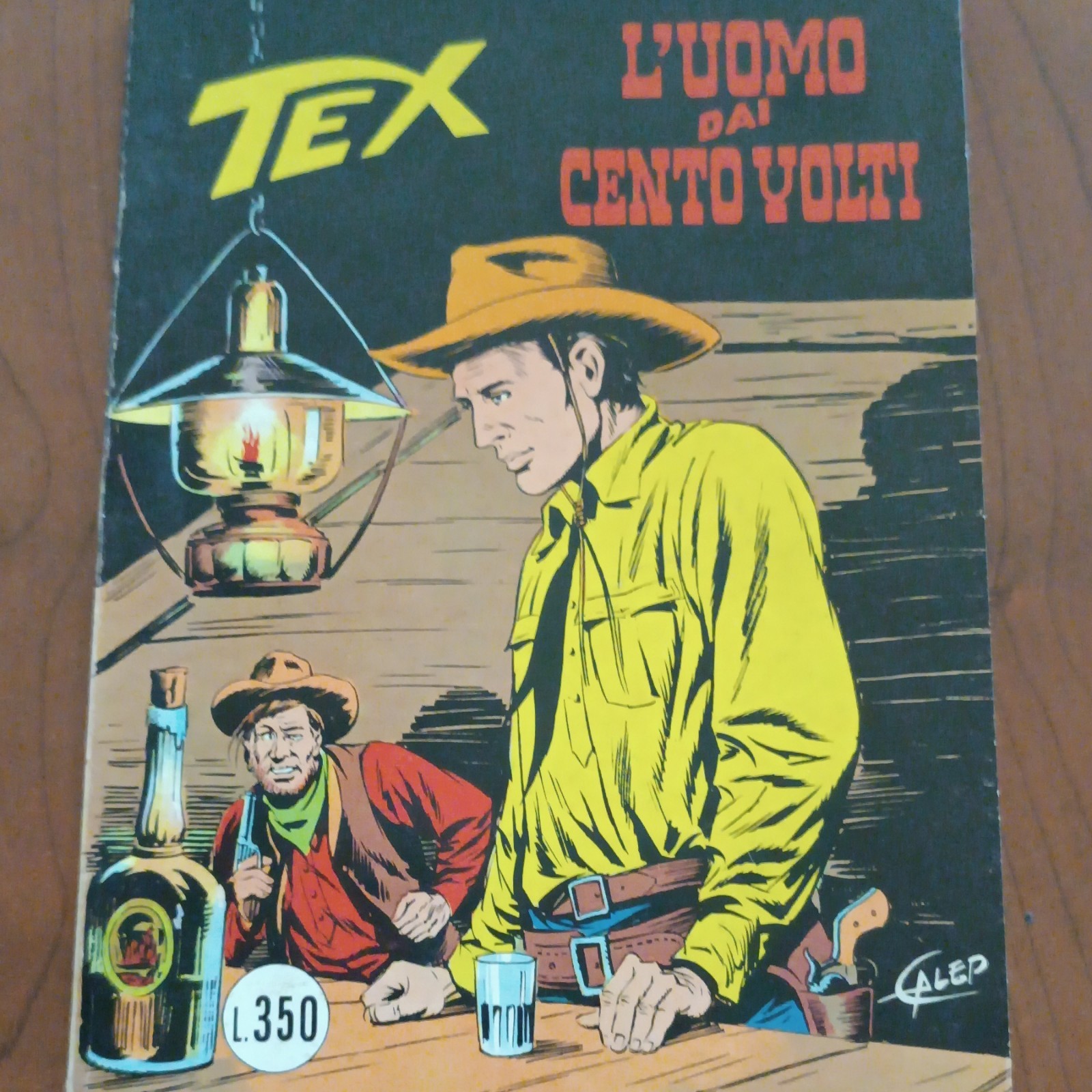 Tex n. 186 L'uomo dai cento volti - Bonelli, Galleppini Daim Press 1976