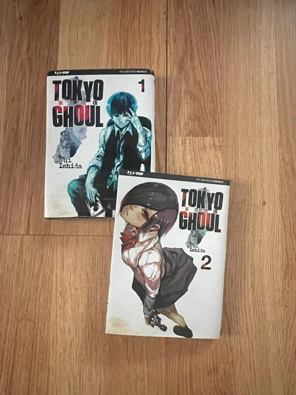 Tokyo Ghoul dal volume 1 al volume 14, in italiano.