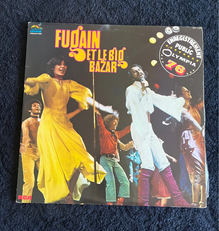 Double Album Vinyle Michel Fugain et le Big Bazar Olympia 76 🎤