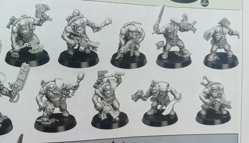Warhammer 40k armageddon ( Boyz ork )