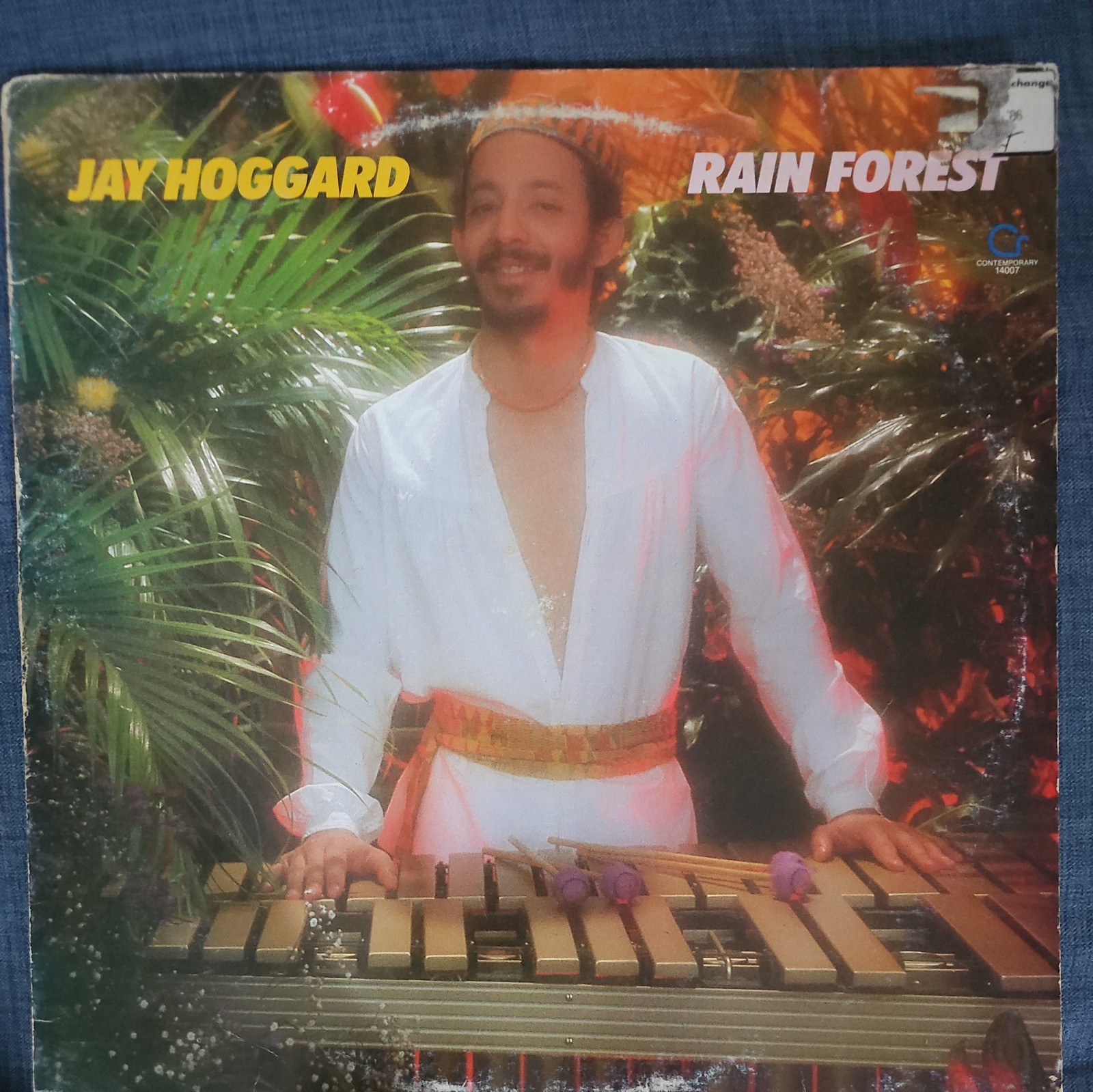 JAY HOGGARD, Rain Forest Rare LP  1981 Contemporary 14007
