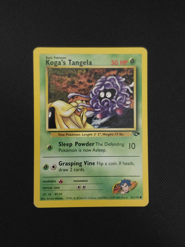 Koga's Tangela 81/132
Gym Challenge