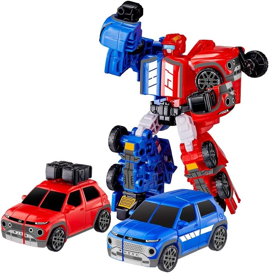 Mini robot di trasformazione TOBOT Twins Youngtoys 5 pollici