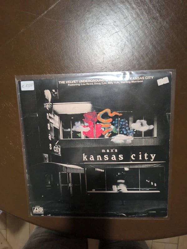 LP  The Velvet Underground Live At  Max's Kansas City