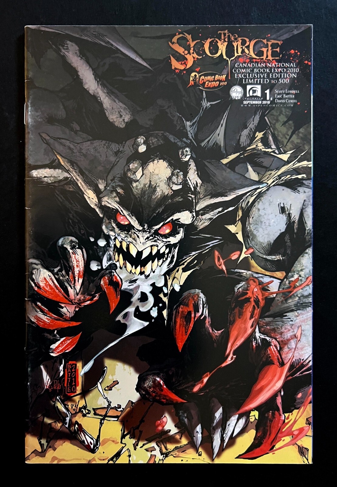 IL FLAGELLO #1 Expo Nazionale Canadese del Fumetto Variante Ed. Aspen Limited/500 2010