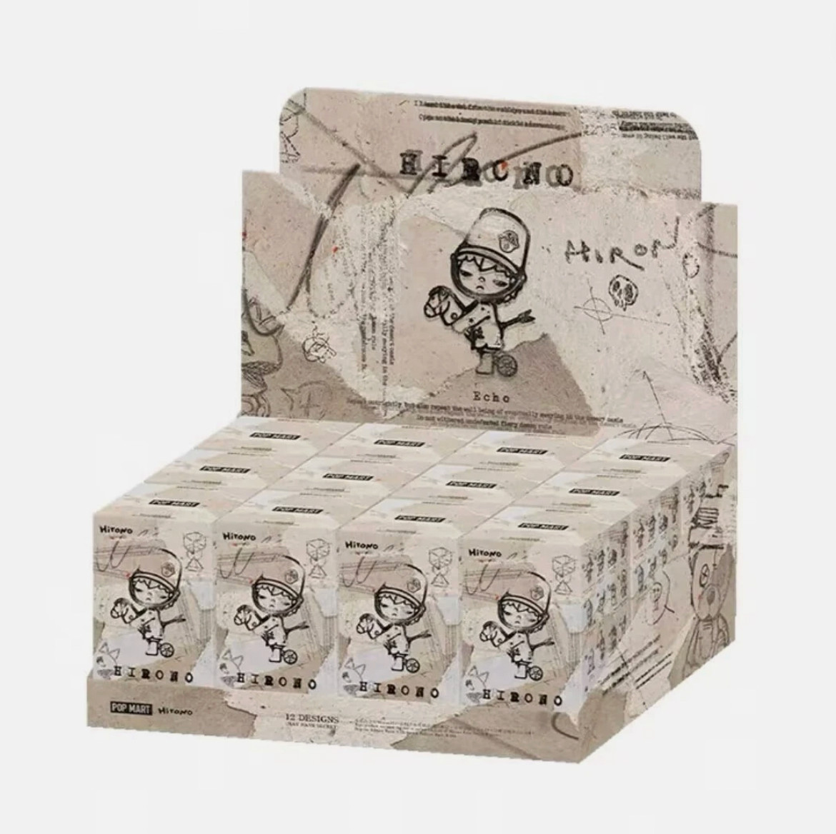 AUTENTICO Hirono Echo Series Blind Box Set (nuovo + sigillato in fabbrica)