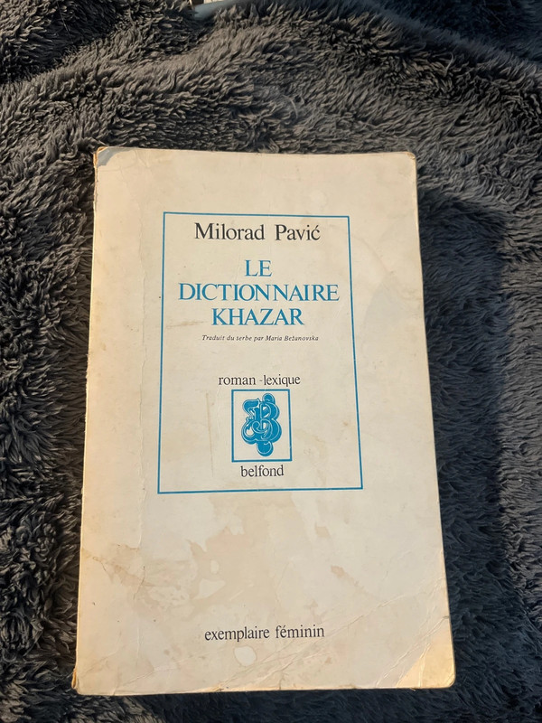 Le dictionnaire Khazar de Milorad Pavić